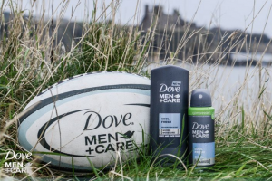 Dove s'offre des rugbymen pour sa dernière publicité en marge du Tournoi des 6 Nations