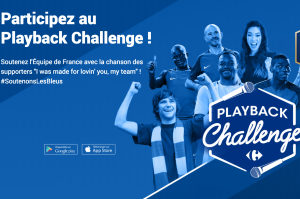 La Ferme Jerome ! participe au Playback Challenge de Carrefour pour encourager les Bleus