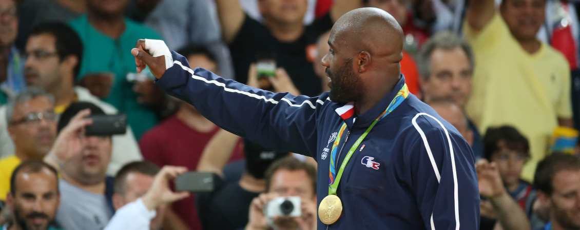 Teddy Riner pour Pampers, Bellah Hadid pour Nike