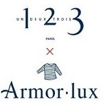 Des blogueuses pour la promotion de la collection capsule 1.2.3 x Armor Lux
