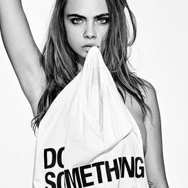 Cara Delevingne à l'affiche de Do Something Org x Alexander Wang