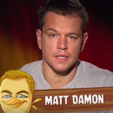 Matt Damon et Angry Birds luttent contre le réchauffement climatique